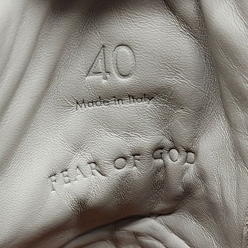 Fear of God Hiking High-top Sneakers - Nubuck Leather - Beige - 40 7US NWB - Picture 8 of 8